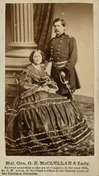 George B. McClellan, Major General (Union), and Ellen Mary Marcy